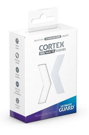 Ultimate Guard Cortex 100 Matte Sleeves - White