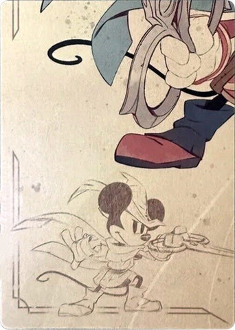 Mickey Mouse - Brave Little Tailor Puzzle Insert (Bottom Left) [The First Chapter]