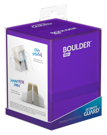 Ultimate Guard: Boulder Deck Box Standard 100+: Amethyst