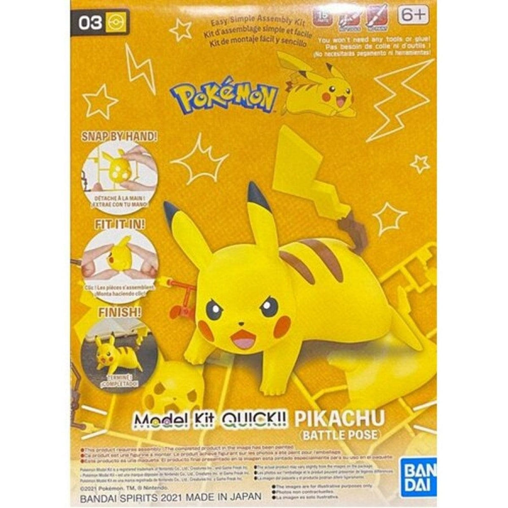 Pikachu - Bandai Pokemon Model ver b