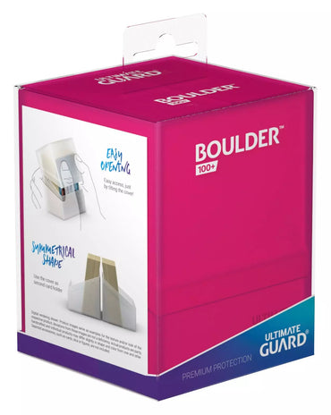 Ultimate Guard: Boulder Deck Box Standard 100+: Rhodonite