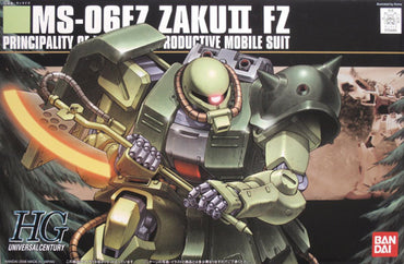 HGUC 087 Gundam MS-06FZ ZAKU II FZ 1/144