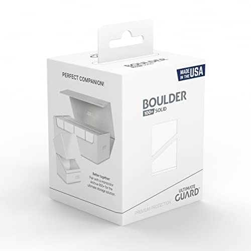 Ultimate Guard Boulder 100+ - White - Deck Box