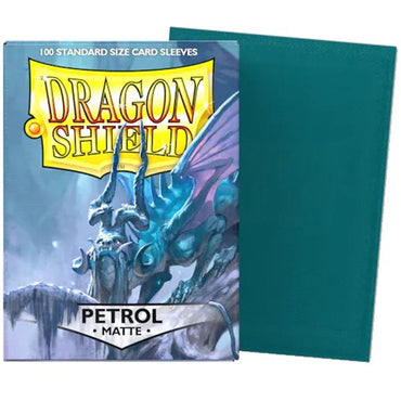 Dragon Shield: Matte Card Sleeves (100): Petrol