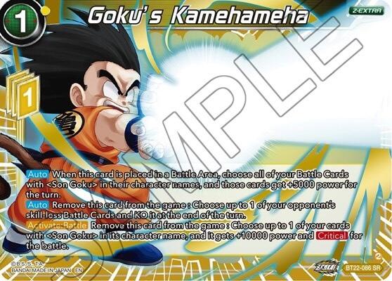 Goku's Kamehameha (BT22-086) [Critical Blow]