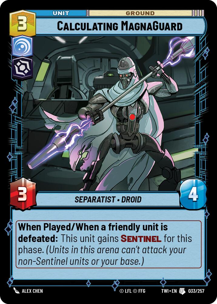 Calculating MagnaGuard (033/257) (033/257) [Twilight of the Republic]