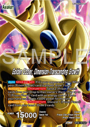 Cooler // Golden Cooler, Dimension-Transcending Growth (Alternate Art) (BT26-120) [Ultimate Advent]