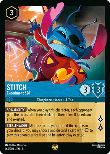 Stitch - Experiment 626 (166/204) [Reign of Jafar]