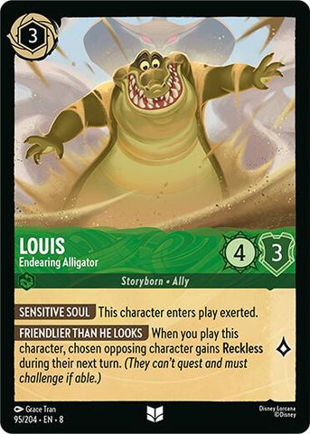 Louis - Endearing Alligator (95/204) [Reign of Jafar]