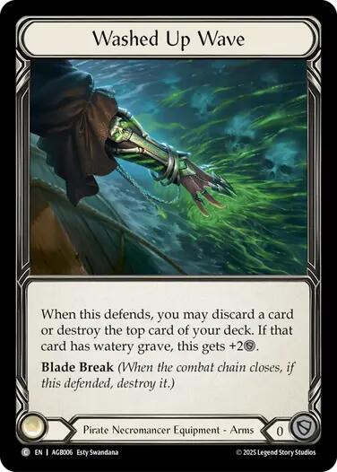 Washed Up Wave [AGB006] (Armory Deck: Gravy Bones)  Rainbow Foil