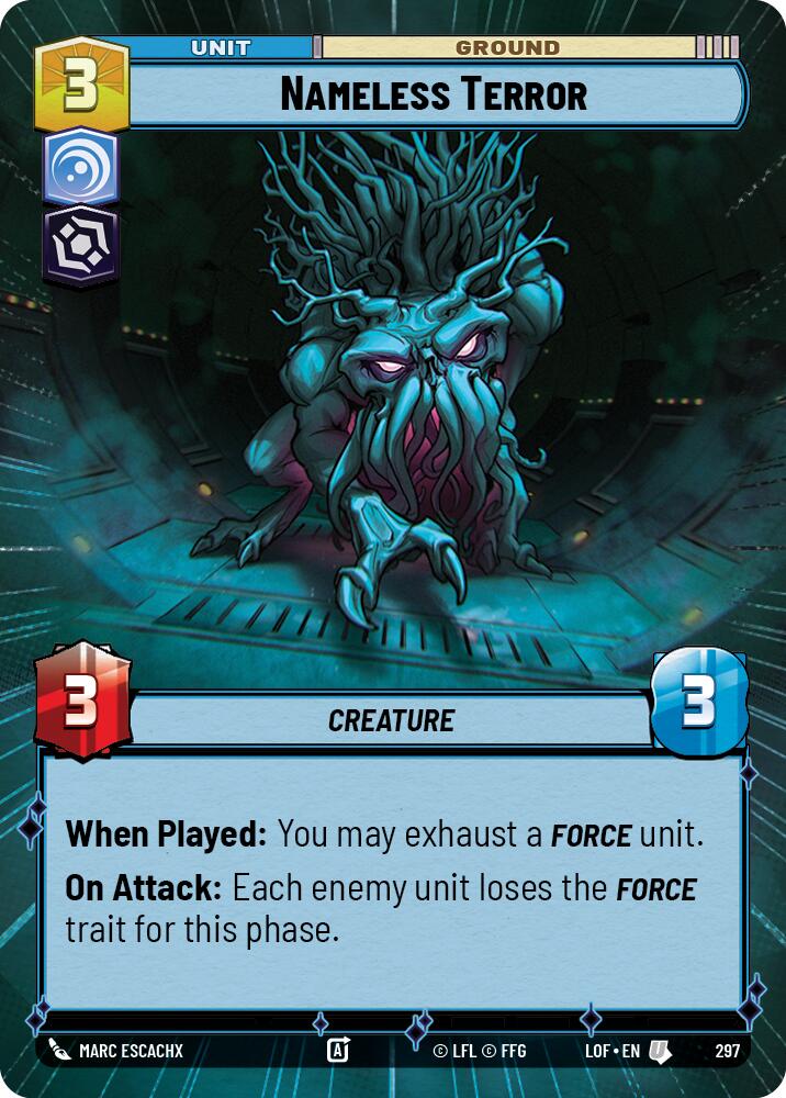 Nameless Terror (297) (Hyperspace) (297) [Legends of the Force]