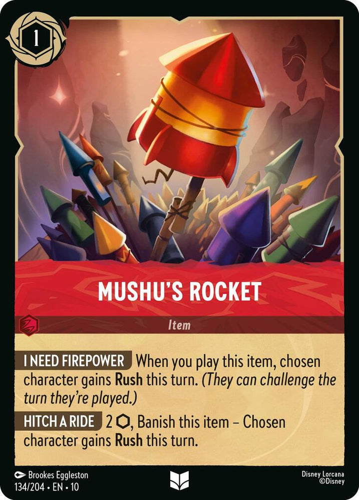 Mushu's Rocket (134/204) [Whispers in the Well]