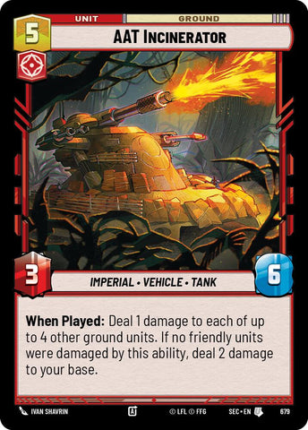 AAT Incinerator (679) (Foil) (679) [Secrets of Power]