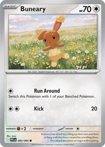 Buneary (083/094) [Mega Evolution: Phantasmal Flames]