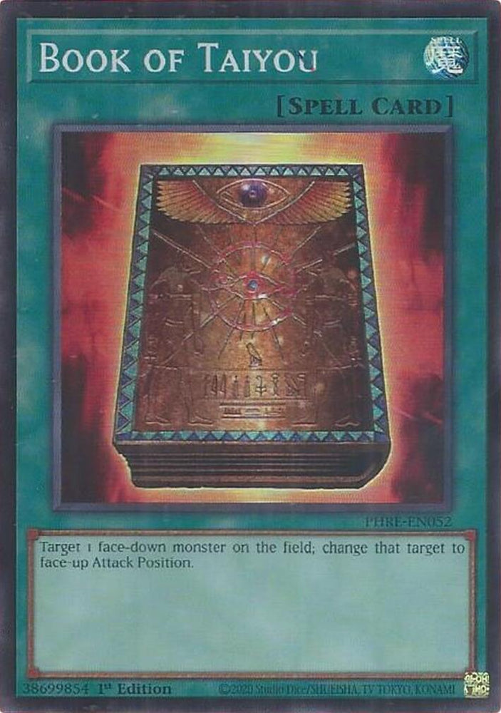 Book of Taiyou (Super Rare) [PHRE-EN052] Super Rare