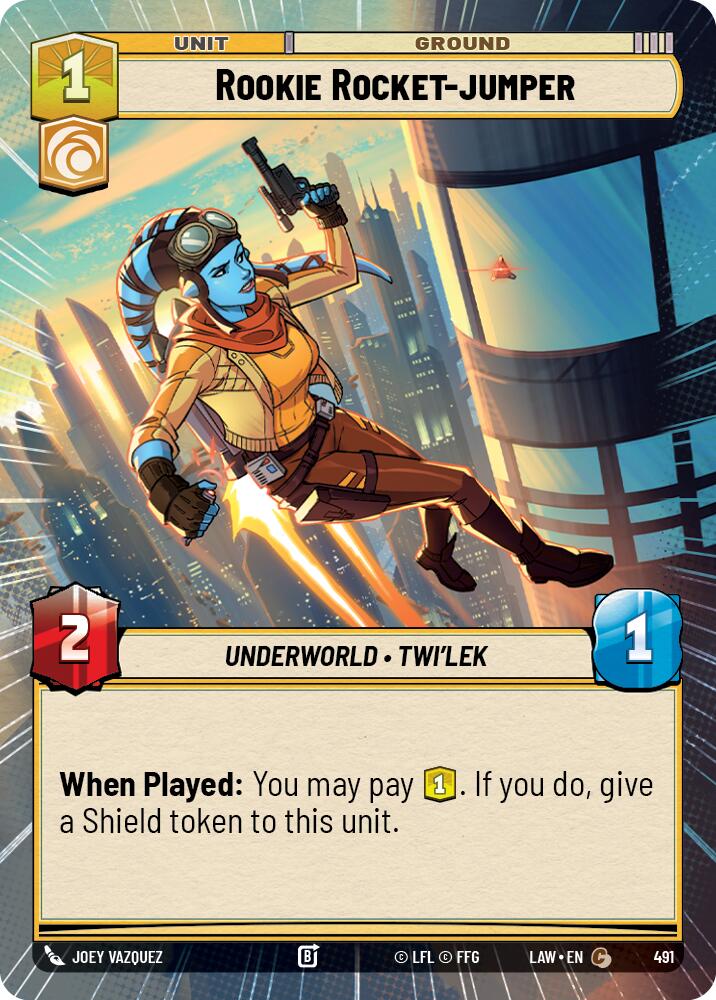 Rookie Rocket-Jumper (491) (Hyperspace) (491) [A Lawless Time]