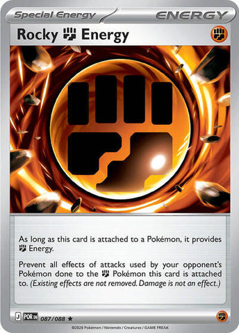 Rocky Fighting Energy (087/088) (Deck Exclusive) [Mega Evolution: Perfect Order]