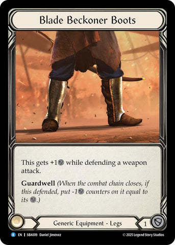 Blade Beckoner Boots [SBA009] (Silver Age Chapter 3)