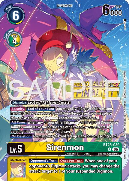 Sirenmon [BT25-039] (Regionals 26-27 Season 2 Finalist) [Dual Revolution]