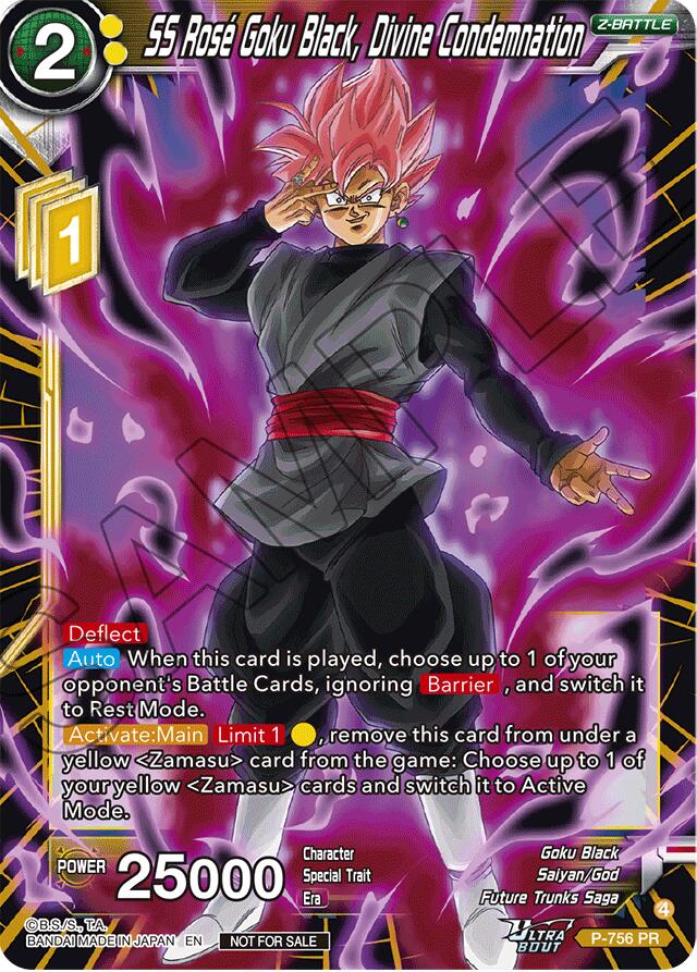 SS Rose Goku Black, Divine Condemnation (P-756) [Promotion Cards]
