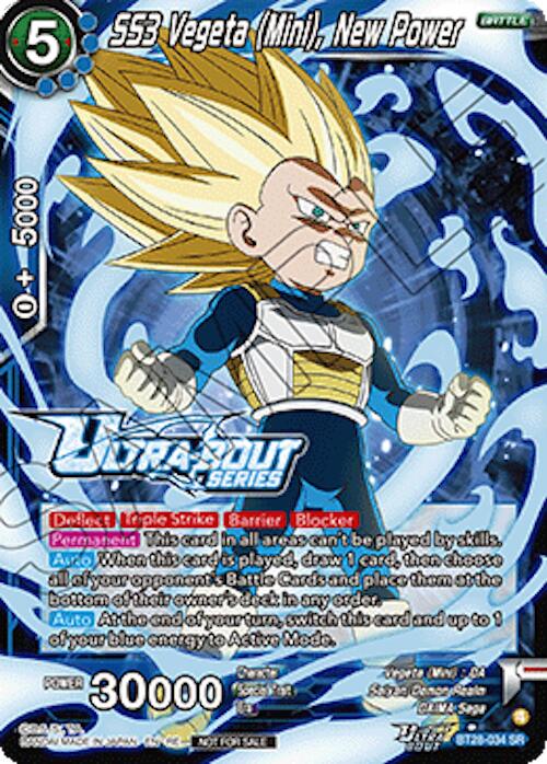 SS3 Vegeta (Mini), New Power (Event Pack 19) (BT28-034) [Tournament Promotion Cards]