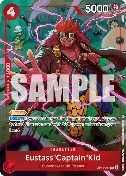 Eustass"Captain"Kid (One Piece Card Game Illustration Box Vol. 8) [One Piece Promotion Cards]