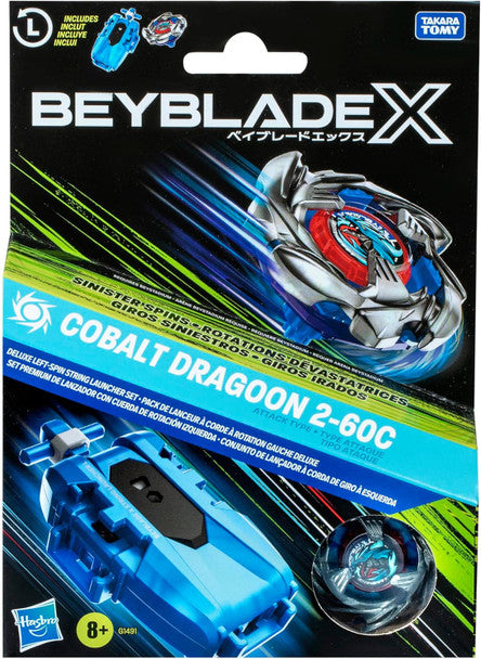 Beyblade X: Hasbro -Cobalt Dragoon 2-60C Starter BX-34