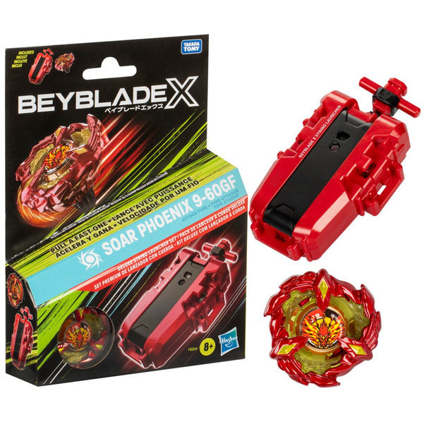 Beyblade X: Hasbro -Soar Phoenix Wing 9-60GF Starter BX-23