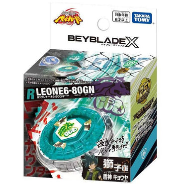 TAKARA TOMY Beyblade X Booster Rock Leone 6-80GN BX-00 / BXG-20