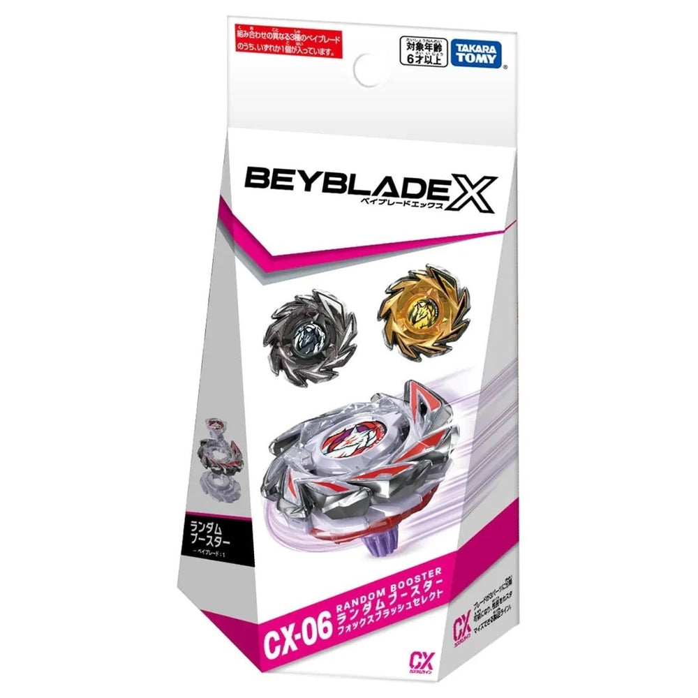 Takara Tomy Beyblade X CX-06 Random Booster FoxBrush