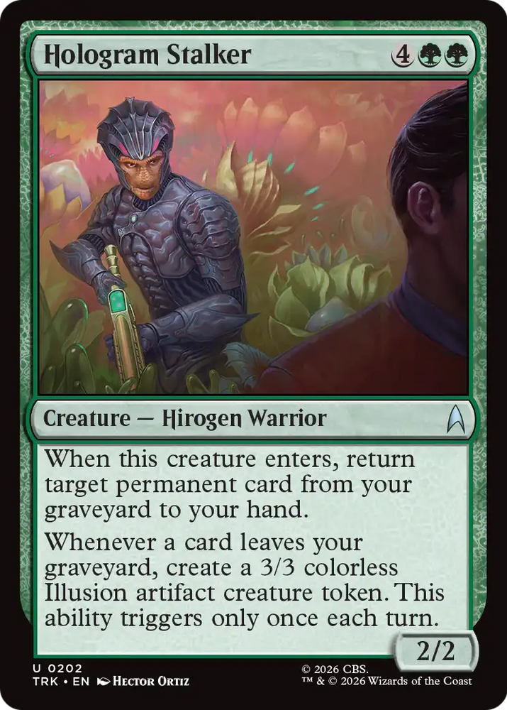 Hologram Stalker [Star Trek]