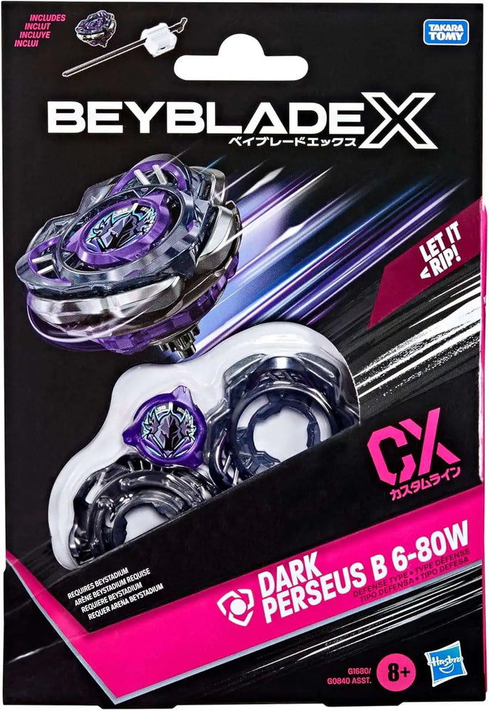 Beyblade X: Hasbro - Dark Perseus B 6-80W