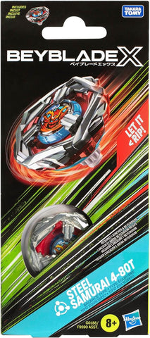 Beyblade X: Hasbro - Steel Samurai 4-80T