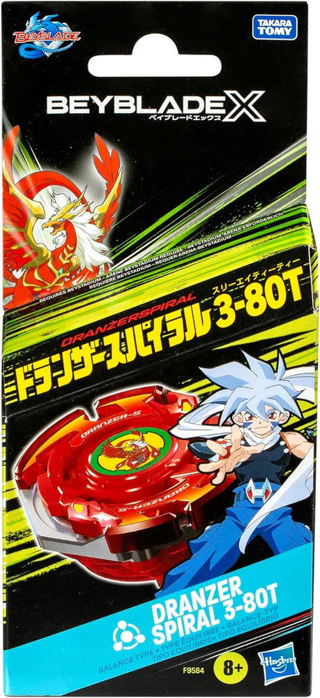 Beyblade X: Hasbro - Dranzer Spiral 3-80T BX-00