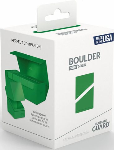 Ultimate Guard Boulder 100+ - Green - Deck Box