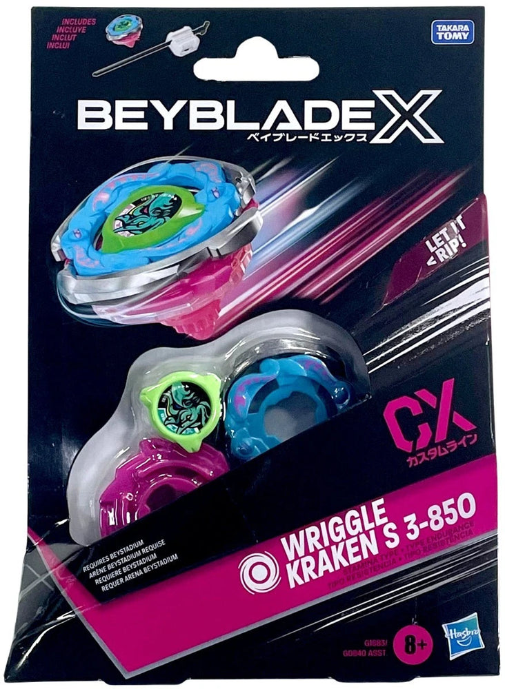 Beyblade X: Hasbro - Wriggle Kraken S 3-850