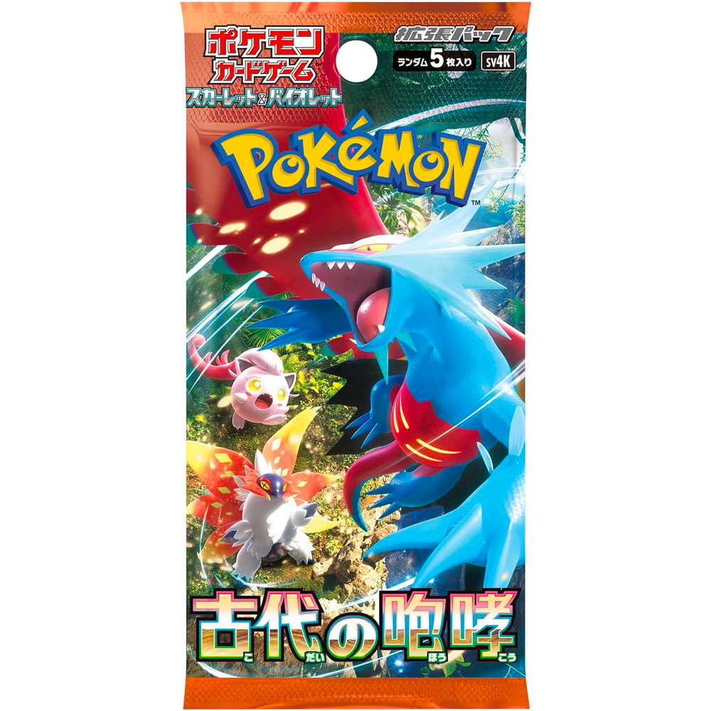 Pokemon Japanese Ancient Roar Booster Pack
