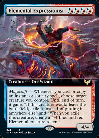 Elemental Expressionist (Extended Art) [Strixhaven: School of Mages]