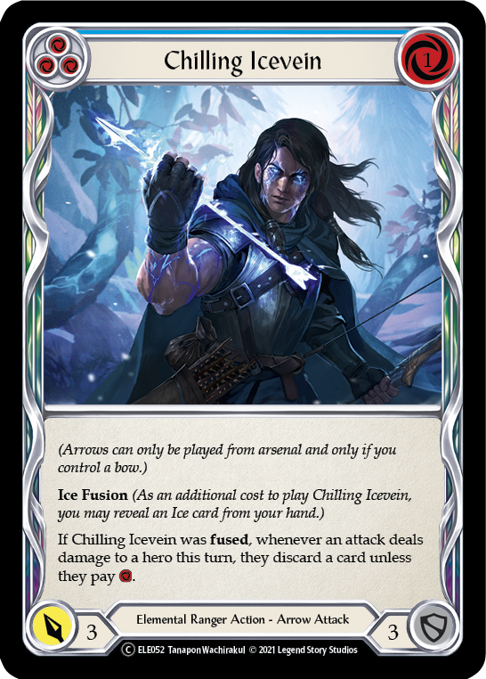 Chilling Icevein (Blue) [U-ELE052] Unlimited Normal