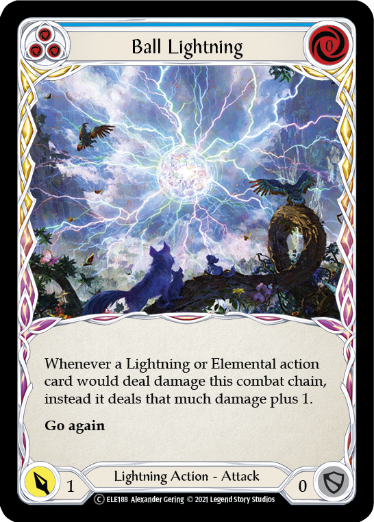 Ball Lightning (Blue) [U-ELE188] Unlimited Normal