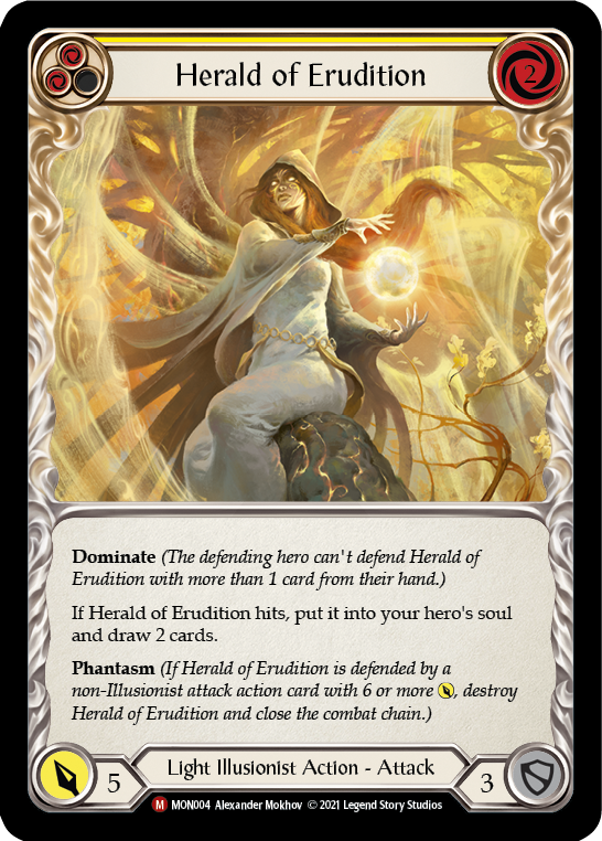 Herald of Erudition [MON004] 1st Edition Normal