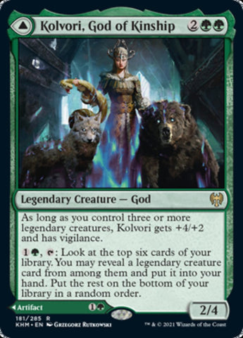 Kolvori, God of Kinship // The Ringhart Crest [Kaldheim]