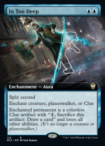 In Too Deep (Extended Art) [Streets of New Capenna Commander]