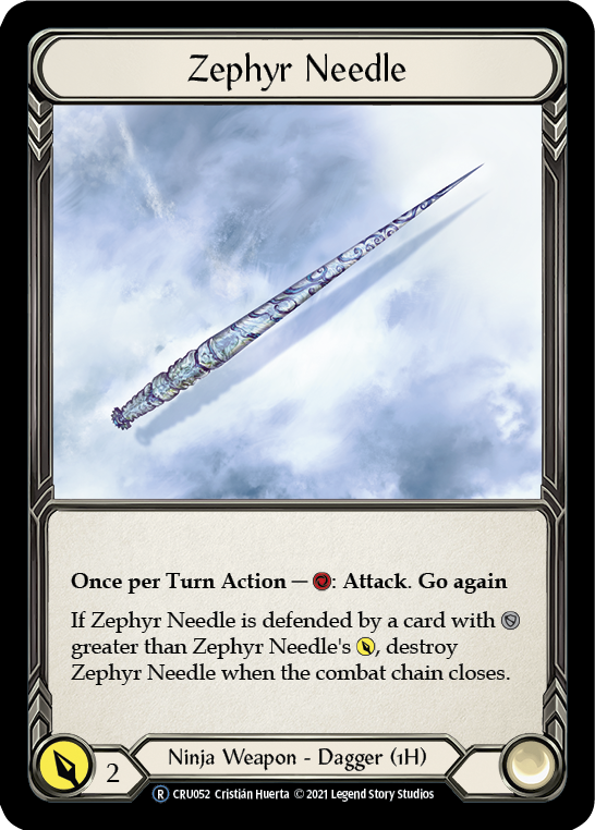 Zephyr Needle [U-CRU052] Unlimited Normal