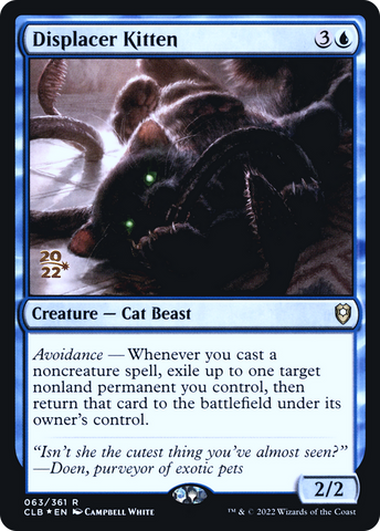 Displacer Kitten (Promo Pack) [The Lost Caverns of Ixalan Promos]