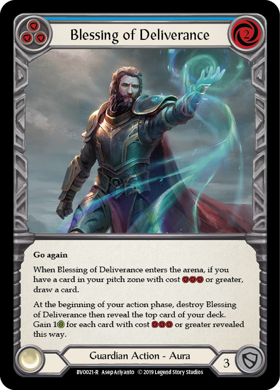 Blessing of Deliverance (Blue) [BVO021-R] 1st Edition Normal