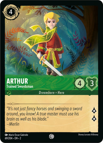 Arthur - Trained Swordsman (69/204) [Rise of the Floodborn]