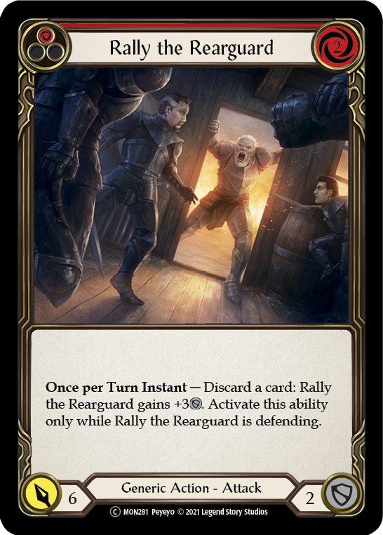 Rally the Rearguard (Red) [U-MON281] Unlimited Normal
