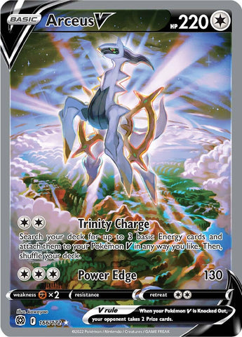 Arceus V (166/172) [Sword & Shield: Brilliant Stars]