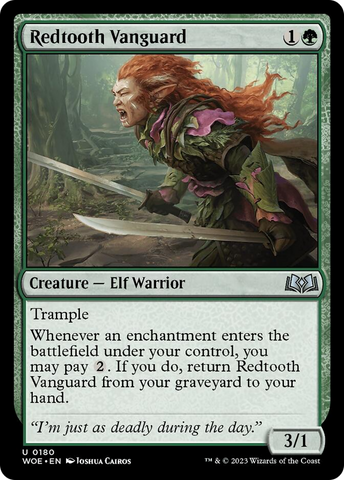Redtooth Vanguard [Wilds of Eldraine]